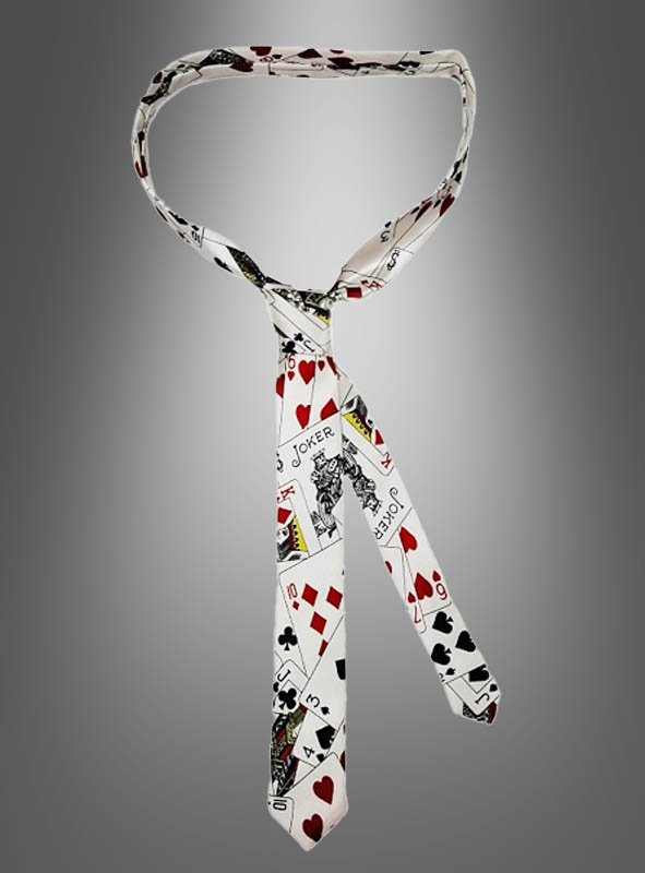 Playing Cards Satin Tie 