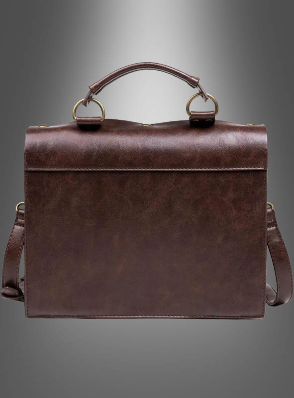 Steampunk Handtasche 26cm mit Uhr 