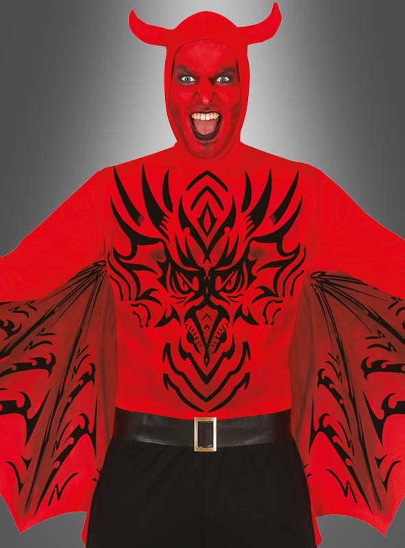 Red-winged demon Halloween costume 