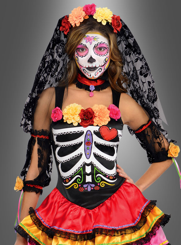 Dia De Los Muertos Kostum Tag Der Toten