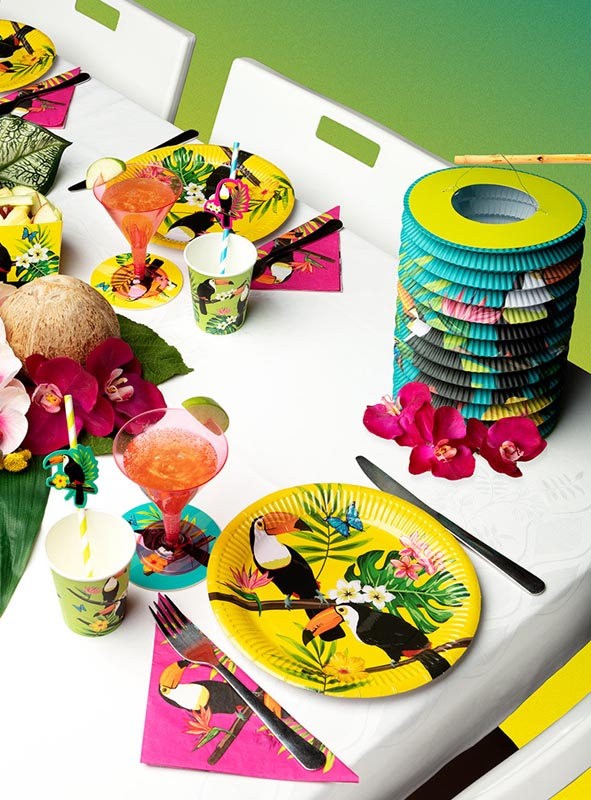 Deko Swirls Sommerparty 3 Stk. 