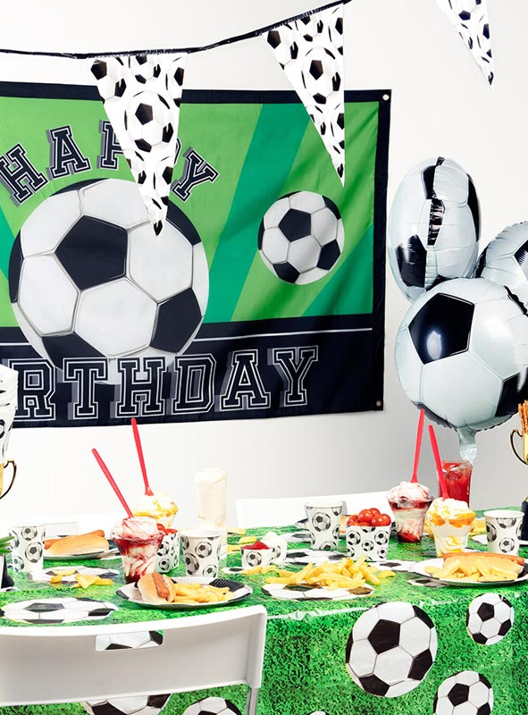 10 Stück Pappbecher Fußball 