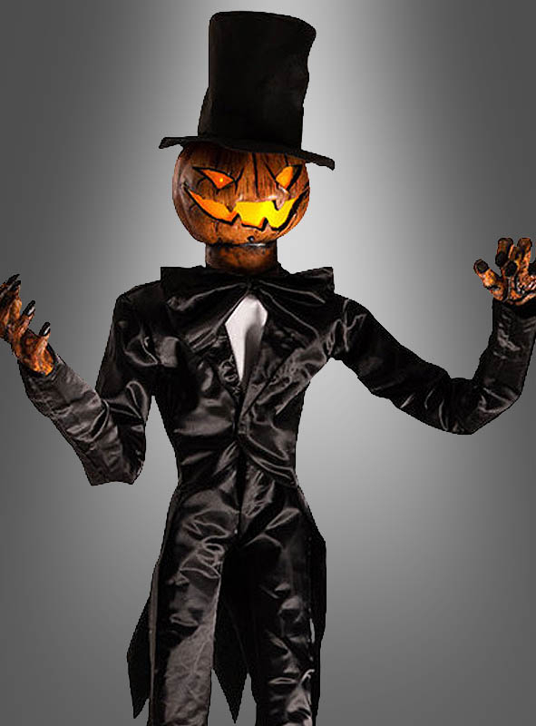 Singender Kurbis Deko Gentleman 260 Cm