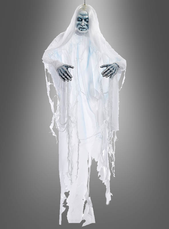 Aufblasbarer Geist Dekoration Halloween Weiß