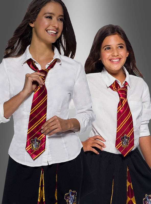 zur Schuluniform für Zaubererschüler Original Harry Potter Krawatte Gryffindor 