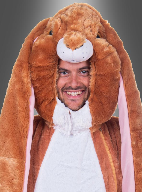 Plush Long Ears Bunny and Tail washable 