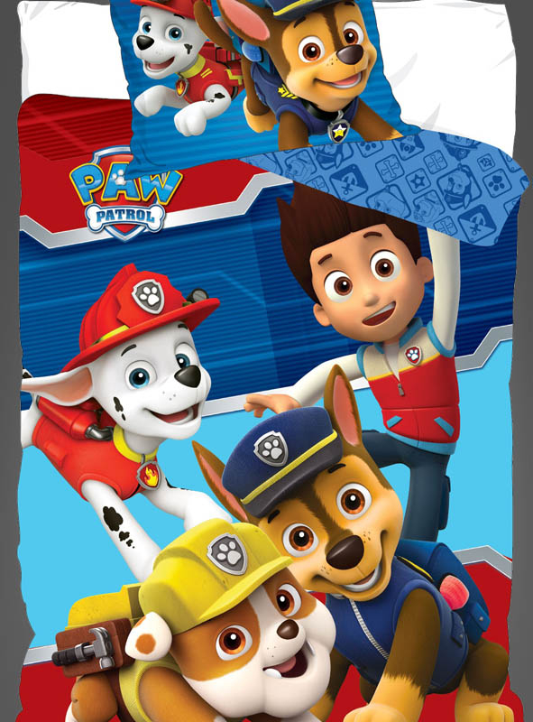 Bettwäsche Kinder Paw Patrol 140x200cm 