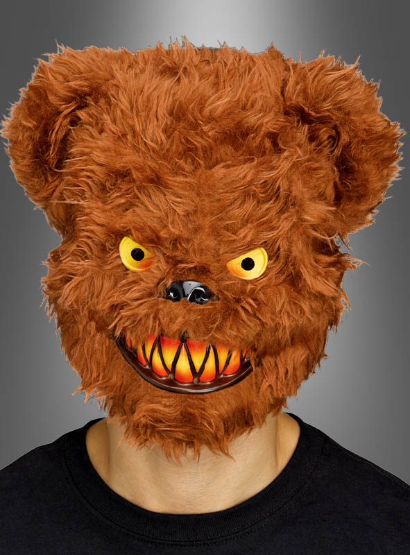 killer animal mask blood teddy kostumpalast de