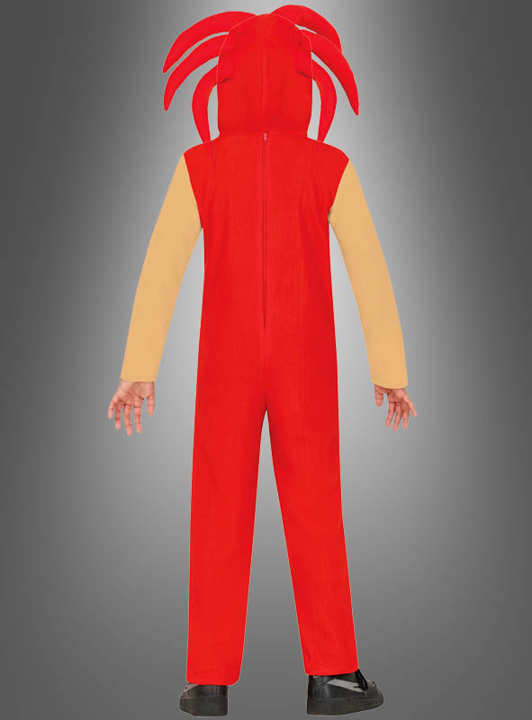 Hedgehog Igel Overall rot 