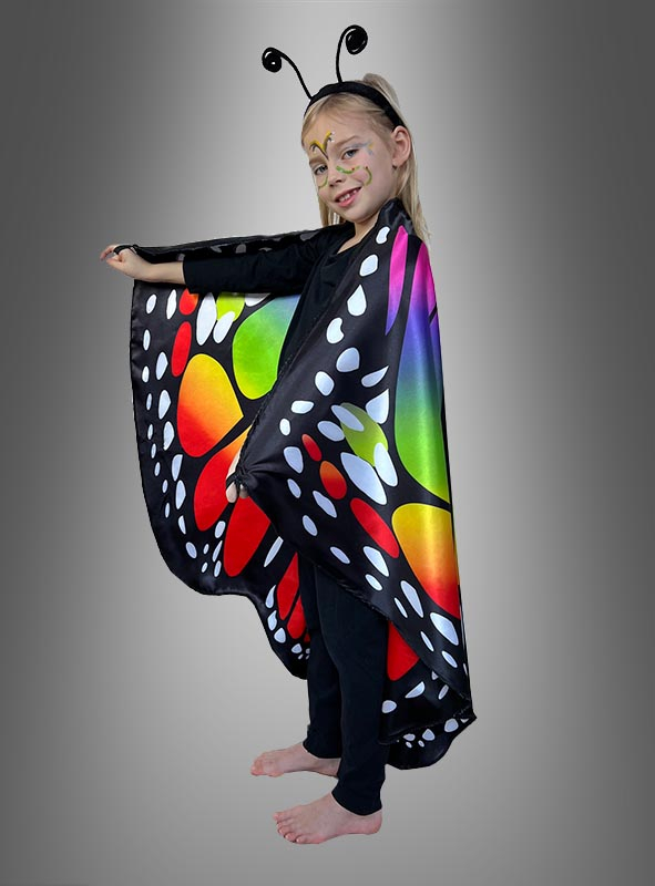 Schmetterlingsflügel beidseitig bedruckt für Kinder 