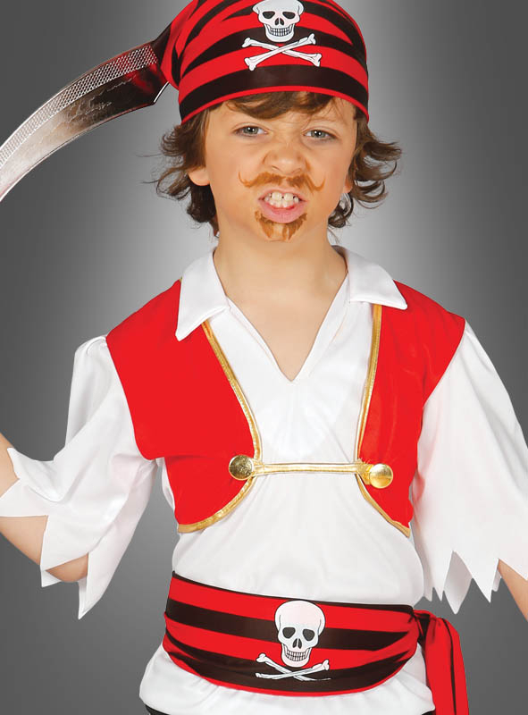 Pirate William Children Costume 