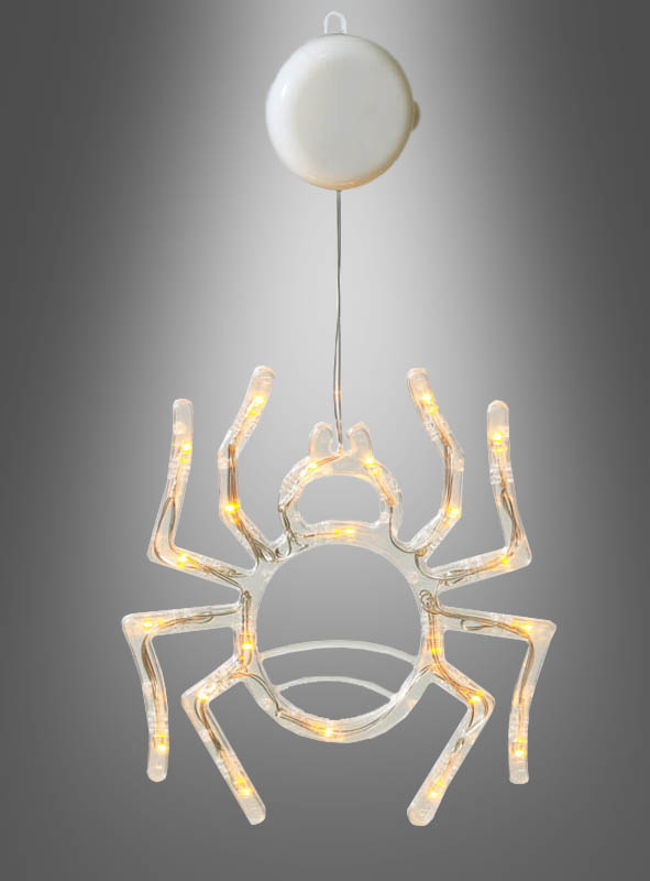 Glowing spider LED decoration 