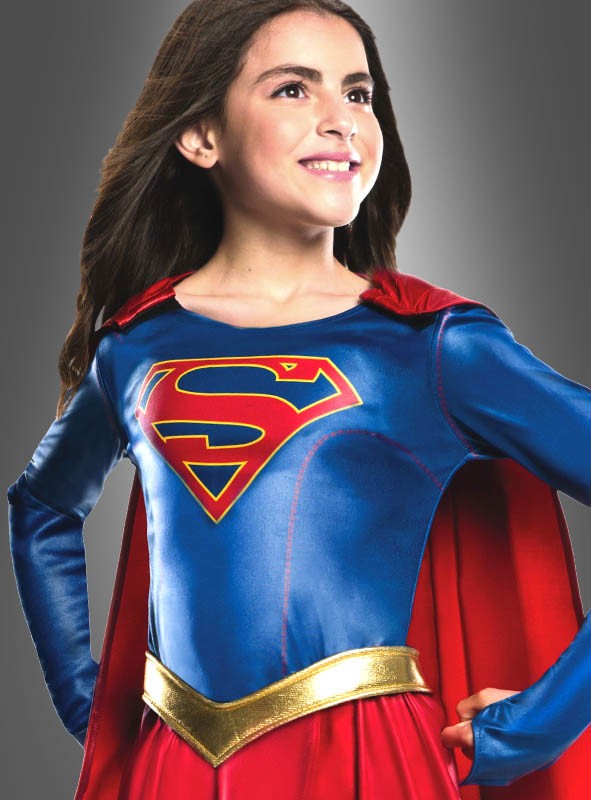 Supergirl Kostüm für Kinder bei " Kostümpalast.de.