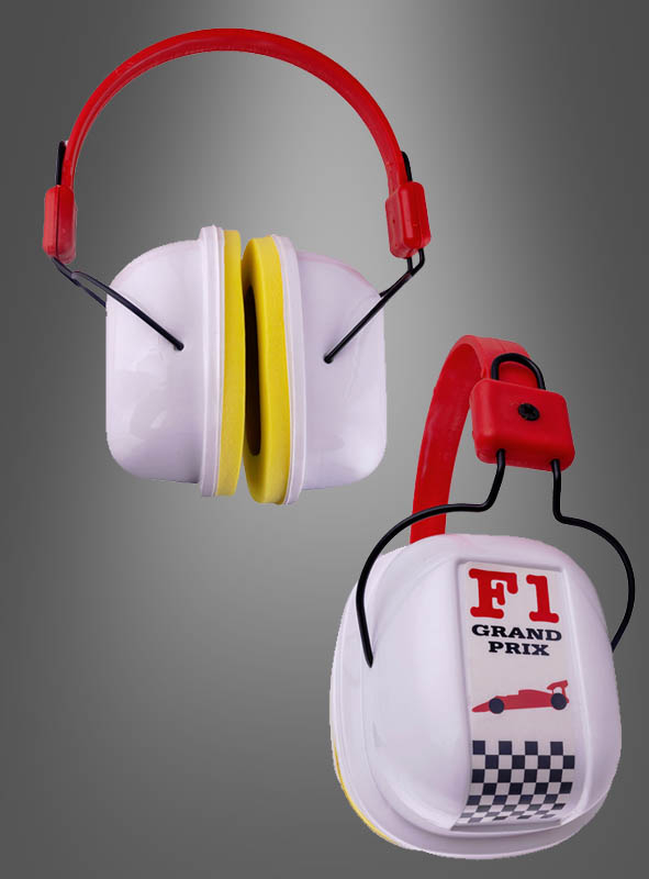 Lärmschutz Kopfhörer Formel 1 Rennfahrer 