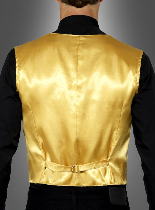 Gold vest with sequins buyable at Kostumpalast