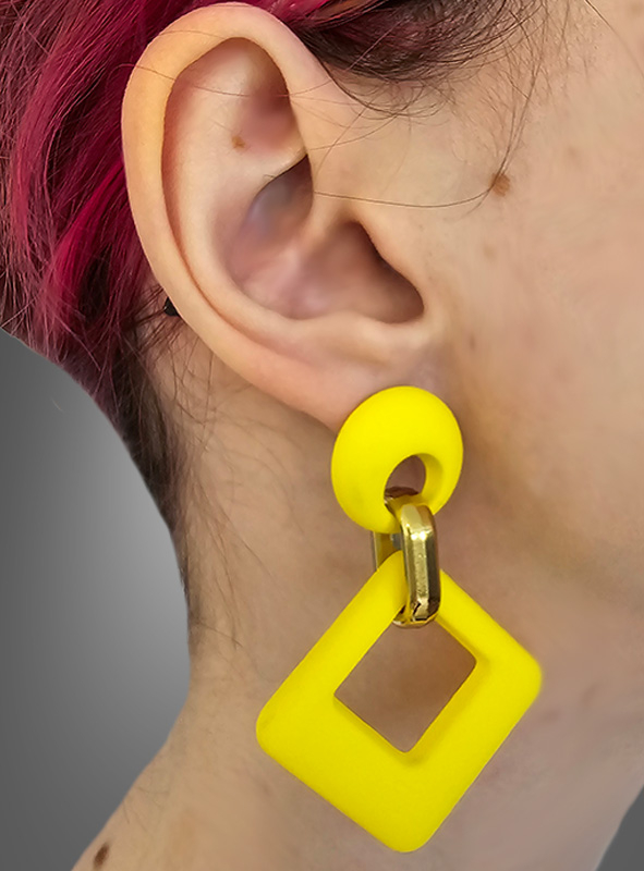 60s Retro Earrings various Colours 