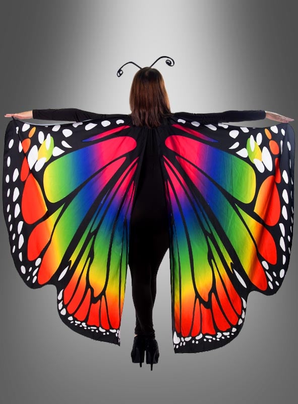 Schmetterlingsflügel in 3 Farben ideal als Gruppenkostüm für Tanzaufführungen 