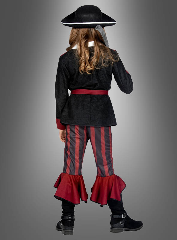 Cooles Piraten Outfit für Mädchen 