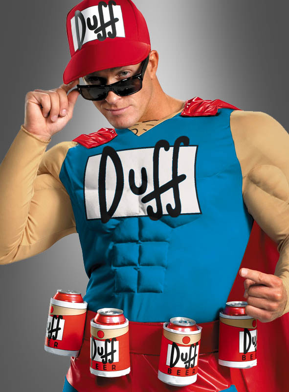 Simpsons Duffman Costume Kostumpalast De