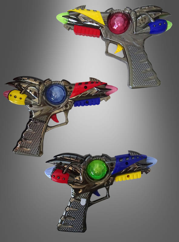 Space Pistole mit Licht und Sound 