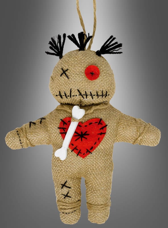 NEU Deko-Figur Voodoo Puppe Halloween Party Dekoration 