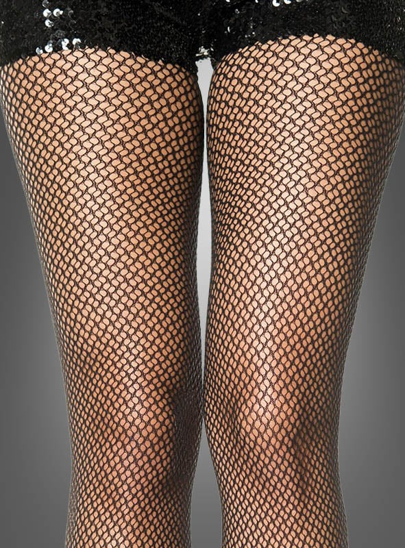Elegante schwarze Strumpfhose gemustert