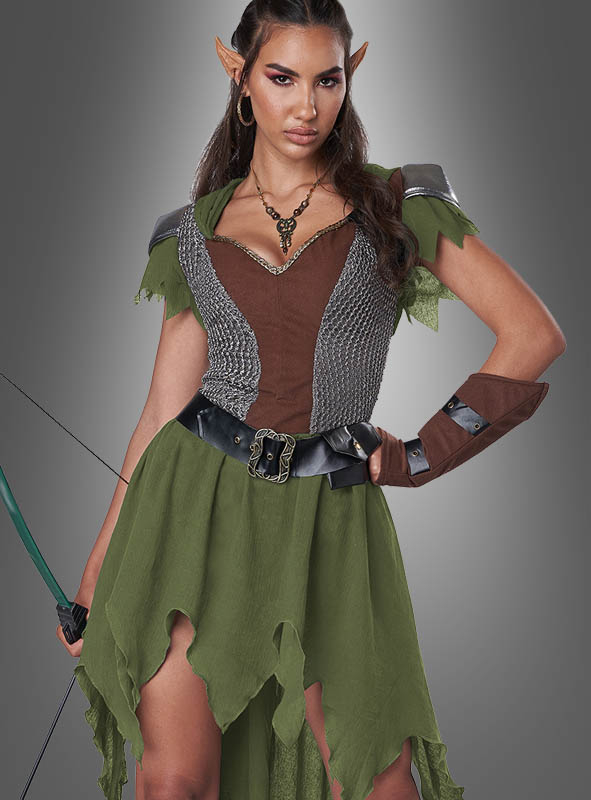 Sexy Forest Elf Costume Adult green at Kostumpalast