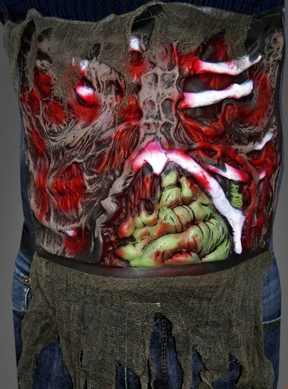 3D Zombie Guts Belt 