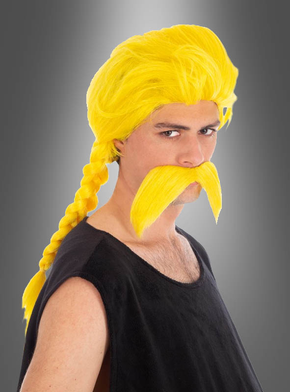 Verleihnix Bart und Perücke 