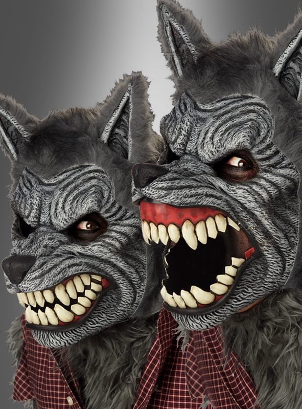 Böser Wolf Kostüm Für Erwachsene Mit Werwolf Maske