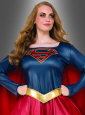 Supergirl Kostüm XXL für Damen 