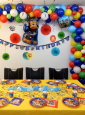 Paw Patrol Chase Party Wall Decoration 122 pcs 
