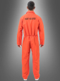 Prisoner Jumpsuit Adult orange 