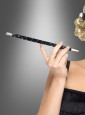 Black Cigarette Holder with Sequins 