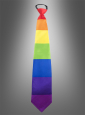 Bunte Regenbogen Krawatte Pride CSD 