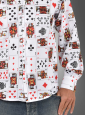 Casino Playing Cards Shirt for Men 