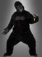 Gorilla Kostüm mit beweglicher Ani-Motion Maske 