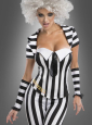 Sexy Beetlejuice Damenkostüm 