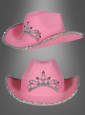 Rosa Cowboyhut für Kinder 