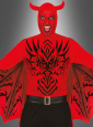 Red-winged demon Halloween costume 