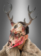 Bloody Stag Skull Foam Halfmask 