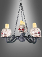 Large Skull Candellabra or Candle Stand 155cm Halloween 