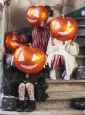 Folienballon Kürbis Halloween Deko 40cm 