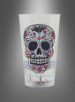 Tag der Toten Glas mit LED 15cm 