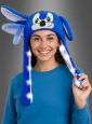 Blue Hedgehog Hat with LED 