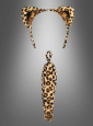 Leoparden Kostümset 