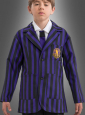 Wednesday Boy Costume Uniform black purple 