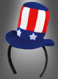 USA Mini Top Hat with Headband 