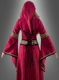 Mittelalter Kleid Morgana mit Kapuze 
