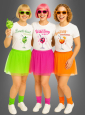4-piece Cocktail Costume Set Pink Wild Berry 